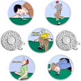 thumbnail image 1 of czcpp-Funny Ball Marker Hat Clip, Magnetic Enamel Golf Ball Markers for Putting Green, Golf Ball Marker with Magnetic Hat Clip, Unique Gift for Golf Lovers, 1 of 4