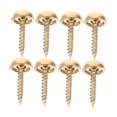 thumbnail image 4 of NICEXMAS  8 Pcs Self-tapping Screws Covers Black Nail Decor Decoration, 4 of 8