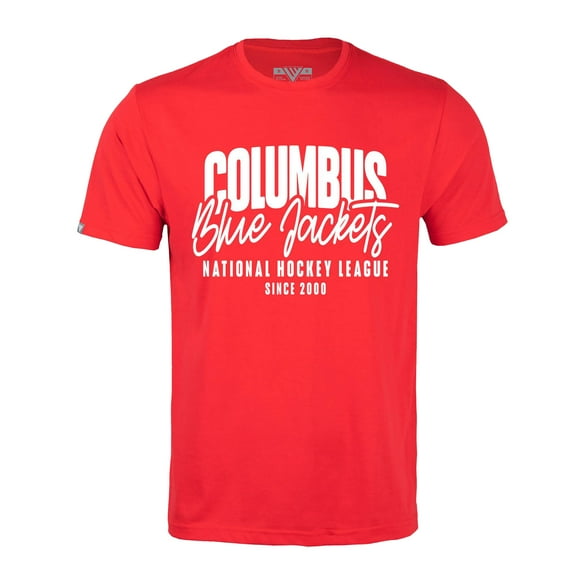 Men's Levelwear Red Columbus Blue Jackets Richmond Response T-Shirt
