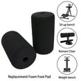 Foot Foam Pads Rollers Replacement for Leg Extension for Weight Bench