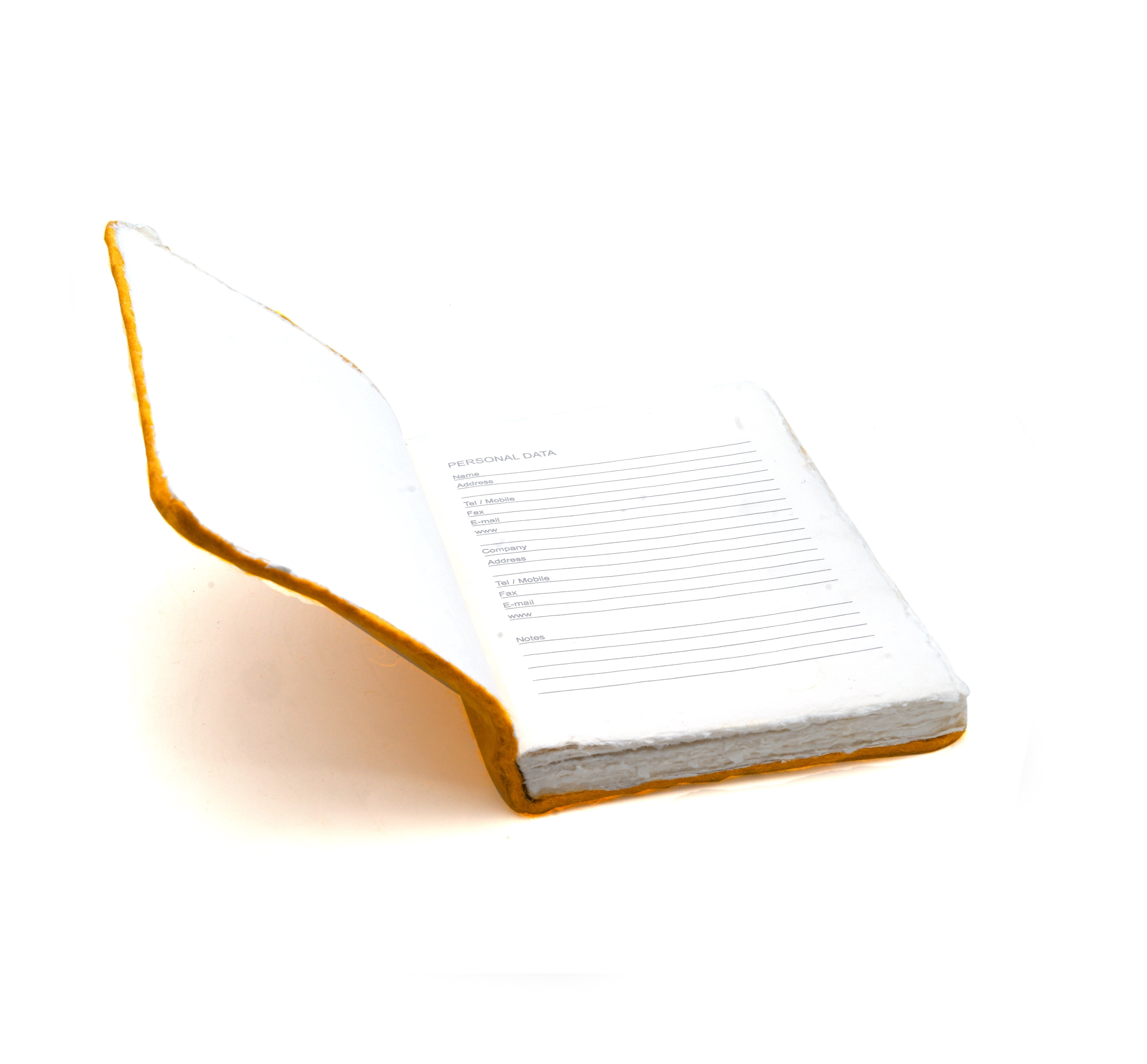 De Kulture Works Premium Soft Wool Felt Notebook Diary 140 Pages, 125 GSM