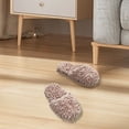thumbnail image 6 of Milageto Floor Cleaning Slippers Multifunction Mop Slippers for Dirt Dust Living Room brown, 6 of 8