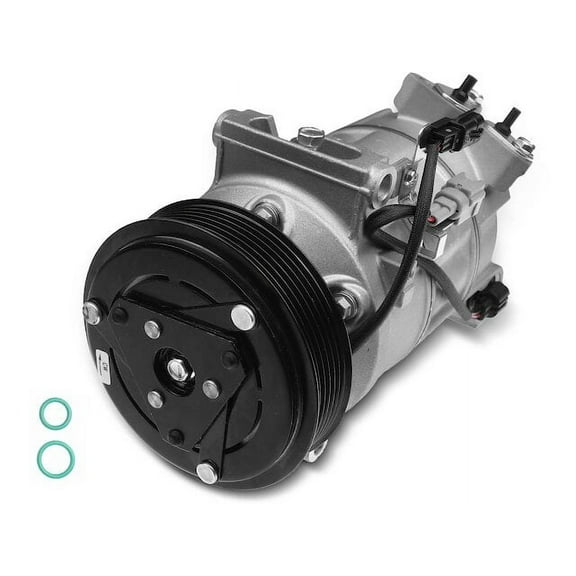 A/C Compressor 1 - Compatible with 2013 - 2019 Nissan Sentra 1.8L 4-Cylinder 2014 2015 2016 2017 2018