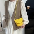 thumbnail image 3 of Bolsos Cruzados Verano Elegante Bolso Paja Playa Tejido Hecho A Mano para El (amarillo), 3 of 9