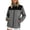 Gray*Winter Clearance, variant on Waterproof Jackets for Women Long Sleeve Hooded Rain Coats Lightweight Windbreaker Softshell Jacket with Zipper Pocket M-4XL