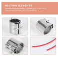 thumbnail image 5 of 2PCS/Lot Mica Band Heater 35X45mm 220V 150W Stainless Steel Heating Elements for Plastic M, 5 of 5