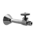 thumbnail image 1 of Westbrass D1114-01 Straight Stop with Copper Sweat and Round Handle - PVD Polished Brass, 1 of 1