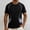 Black, variant on Men's Ultra Soft Bamboo Viscose Short Sleeve T-Shirt Cooling Comfy Lightweight Casual Sleep Lounge Shirt Big and Tall Size M-5XL Gray