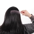 thumbnail image 5 of Unique Bargains 1 Pc Durable S-Shaped Wide-Tooth Straightening Comb Light Pink ABS, 5 of 6