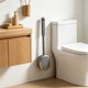 thumbnail image 5 of Toilet Brush Silicone Toilet Brush Wall Mounted Toilet Brush With Base Toilet Brush Toilet Cleaning Brush, 5 of 6