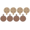 thumbnail image 2 of Qiilu Universal Brake Pad Universal 10in 4Pair Durable Lightweight Brake Pad For Brake, 2 of 8