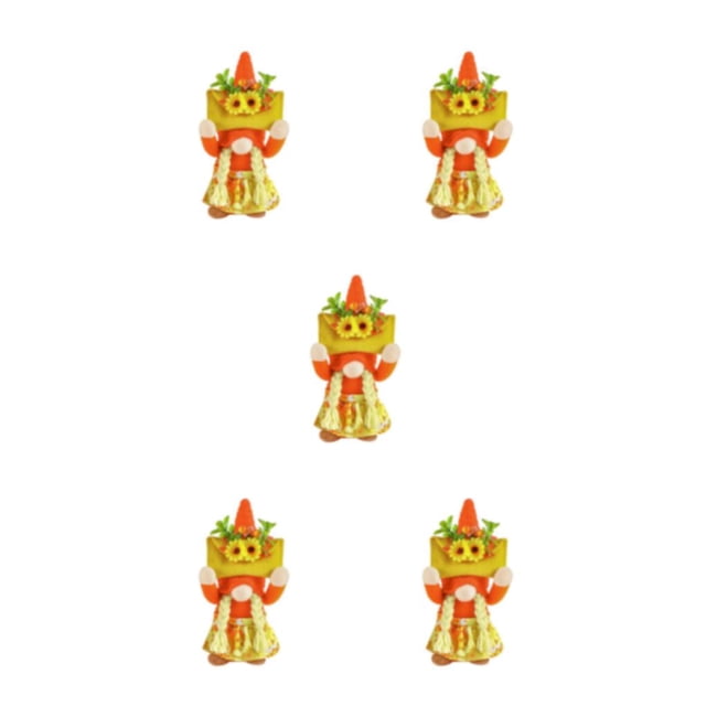 Transemion 1/2/3/5 Cute Autumn Gnome For Gift Choice And Beautiful Decoration Wide Application women 5PCS