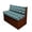 Blue Aztec, variant on Pzuqiu Butterfly Print Rv Furniture Dinette Booth Set Anti-Slip Sunflower Camper Seat Covers Dinette Washable Rv Cushion Slipcove Replacement for Camper Car Bench 2 Sets