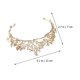thumbnail image 2 of Delicada tiara de boda con incrustaciones de diamantes de imitación, corona antigua, joyería para la cabeza, 2 of 6