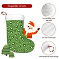 thumbnail image 5 of Rateoe Kiwi Fruit Print Christmas Stockings,18 Inch Large Christmas Stockings Decoration Ornaments for Holiday Home Fireplace Indoors, 5 of 7