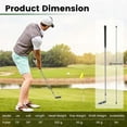 thumbnail image 3 of Ultimate Golf Chipper Right-Handed Chipping Club Stainless Steel Head Batting Aid Line, 3 of 9