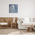 thumbnail image 2 of Stupell Industries Gentle Gray Horse Painting Animals & Insects Painting Gallery Wrapped Canvas Print Wall Art, 24 x 24, 2 of 7