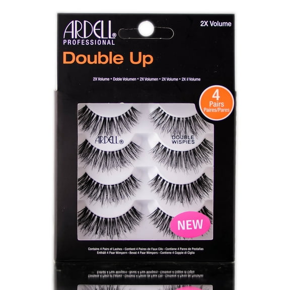 Ardell Double Up Multipack - Double Wispies - Pack of 1 with Sleek Comb