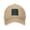 Natural, variant on Men Women Washed Twill Baseball Cap Scottish Tartan Plaid Adjustable Dad Hat Black