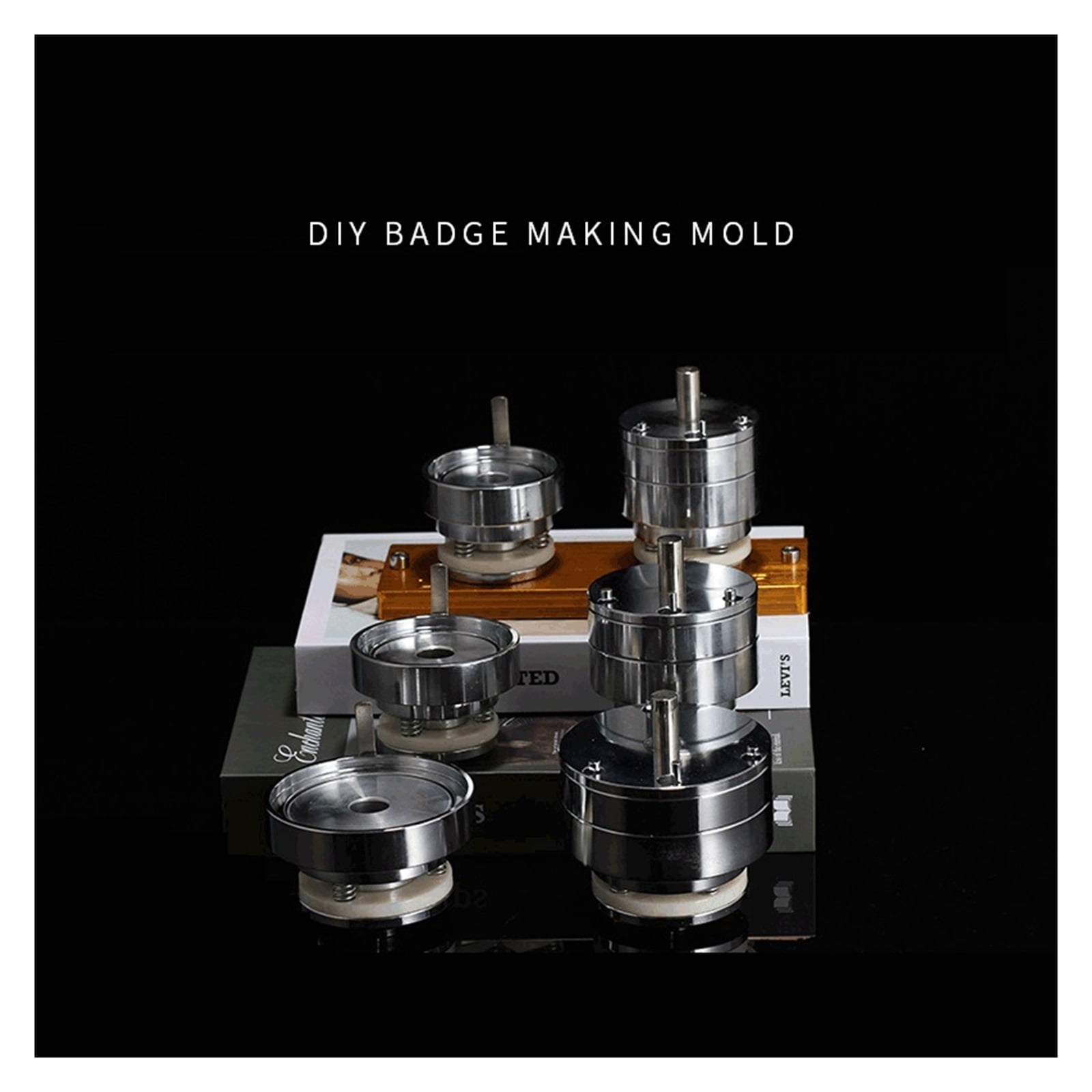 DIY Button Maker Parts Badges Mould For Button Badge Press Machine Mould 25/32/37/44/58/75MM