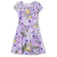 thumbnail image 1 of Vestido de moda The Children's Place Flower Purple para niñas de 10 a 12 años, 1 of 3