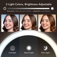 thumbnail image 4 of Espejo de maquillaje LitBear Travel con luces de aumento 10X, 4 of 8