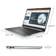 HP 15.6 Laptop, Intel Core i7, 8GB RAM, 256GB SSD+16GB Optane, Carbon Slate (Google Classroom Compatible)