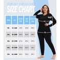 thumbnail image 5 of Plus Size Thermal Shirts for Women Fleece Lined Crew Neck Base Layer Long Sleeve Top,1X-5X, 5 of 7