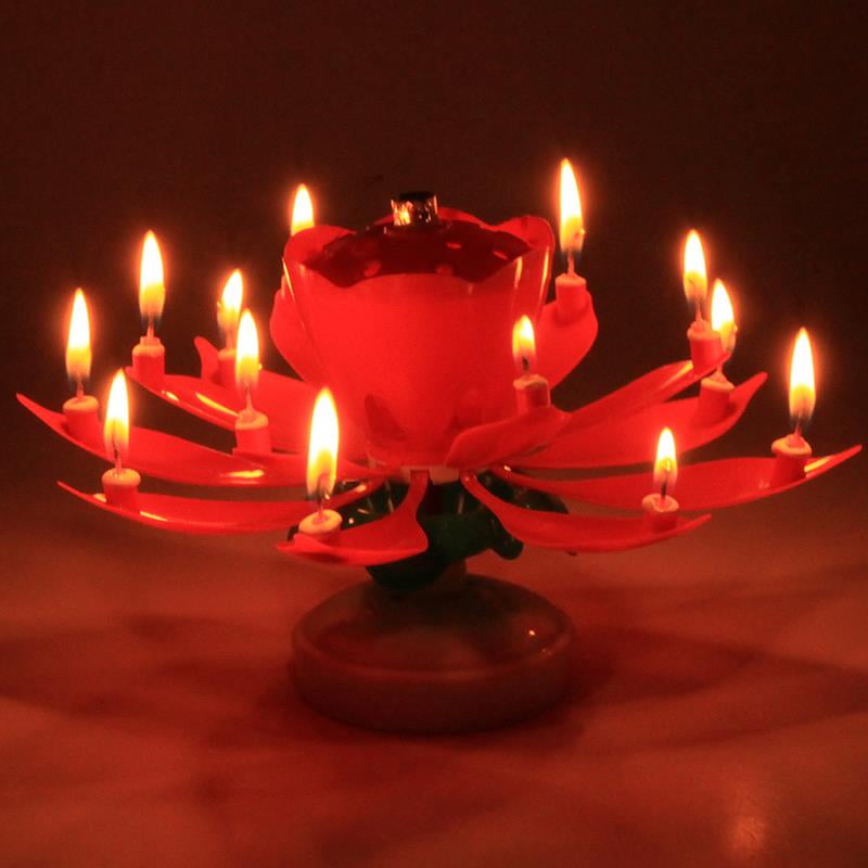 Magic Flower Birthday Candle Amazon Birthday Cake Flower Candles with