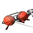 thumbnail image 3 of 2025 European and American Steampunk Sunglasses for Women Side Wind Blocking Mesh Sunglasses Flip Cover Round Metal Sunglasses for Men, 3 of 9