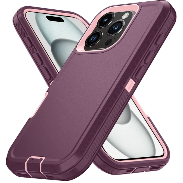 Armadura a prueba de golpes Defender funda de teléfono para iphone 11 12 13 14 15 Pro Max X XS XR XSMAX 7 8 Plus SE2 SE4 PC duro + cubierta trasera de TPU