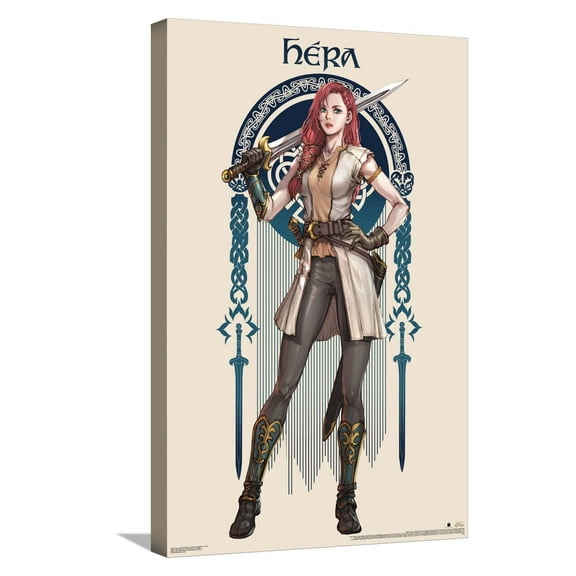 The Lord of the Rings: The War of the Rohirrim - Héra Canvas Wall Poster, 14.725" x 22.375"