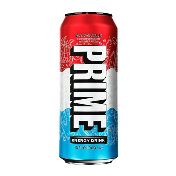 Prime Energy Sugar Free Energy Drink, Dripsicle 16oz Can