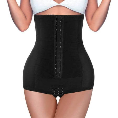 

Molutan Postpartum Girdle High Waist Control Panties for Women Butt Lifter Belly Slimming Body Shaper Underwear(Black 3XL)