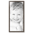 thumbnail image 2 of ArtToFrames 21" x 45" Muted Silver Picture Frame, 21x45 inch Silver Wood Poster Frame (WOM-4626),  Pack, 2 of 8