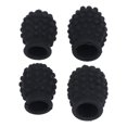 thumbnail image 1 of Drum Stick Mute Set, Silicone Drumstick Tips Replacement  Attenuating Sound  for Percussion Instrument, 1 of 7
