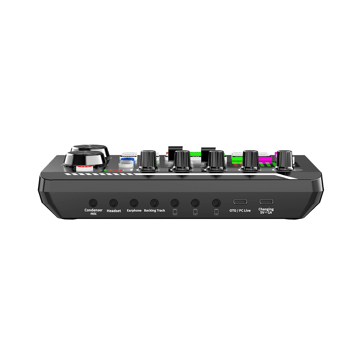 Sound Card Microphone Sound Mixer Sound Card Audio Mixing Console Amplifier Live Music Mixer Amplifier DJ Equipment