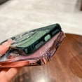 thumbnail image 6 of for iPhone 11 Pro Case Glitter Magnetic Compatible with MagSafe Full Camera Lens Protection Luxury Plating Cute Bling Clear Shockproof Slim Phone Case for Women Girls (Green), 6 of 14