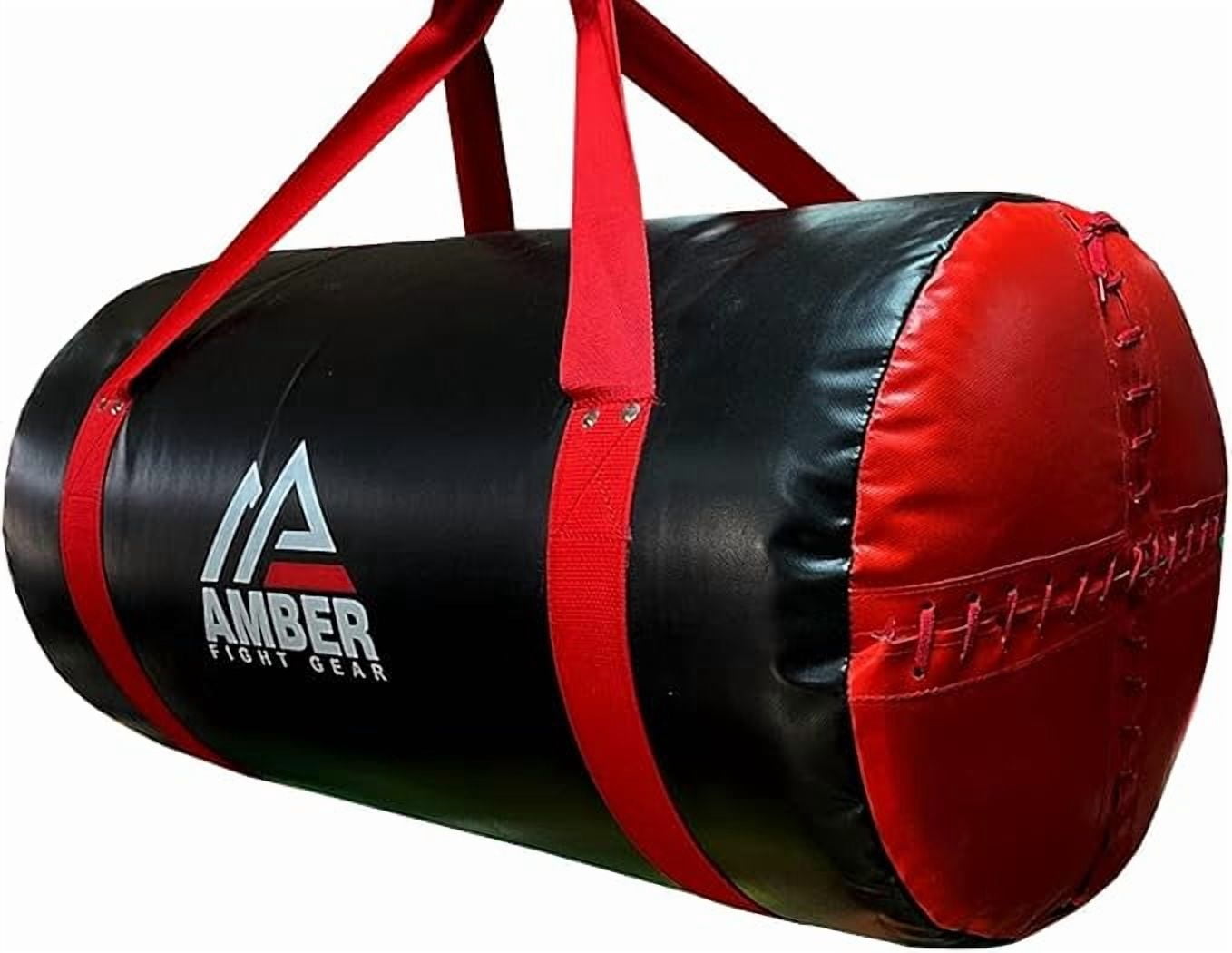 Ultimate Synthetic Leather Uppercut Bag 60 lbs, Durable & Versatile for Boxing, MMA, Muay Thai, Fitness Training – Thick ToughTek, Reinforced Stitching, Filled/Unfilled
