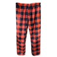 thumbnail image 5 of Flannel Pajama Pants Women Soft Christmas Plaid Sleep Lounge Pj Bottoms Casual Drawstring Elastic High Waisted Pajama Pants Loose Wide Leg Sleepwear,Red,2XL, 5 of 5