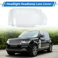 thumbnail image 2 of Cubierta de Lente de Faro Unique Bargains Cubierta de Lente Clara para Faros de Land Rover Range Rover Vogue 2010-2013 PC Clara 1 Pcs Frontal Derecho, 2 of 6