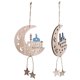 thumbnail image 2 of Decoración Colgante De Eid De Luna, Estilo Festivo, Boj, Marcas Clásicas Y Simbólicas, Adorno De Luna De Eid Al Fitr Para Cafetería ANGGREK Otros, 2 of 8
