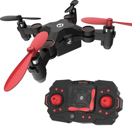 Holy Stone HS190 Foldable Mini Nano RC Drone for Kids Gift Portable Pocket Quadcopter with Altitude Hold 3D Flips and Headless