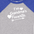 thumbnail image 4 of Inktastic I'm Grandma's Favorite with Arrow and Hearts Boys or Girls Baby Bodysuit, 4 of 5
