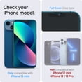 thumbnail image 2 of Protector de pantalla Spigen Glastr EZ FIT para iPhone 13 Mini, paquete de 2, 2 of 8