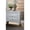 White, variant on Gray Nightstand for Bedroom | Functional Storage Drawers and Tray | RBW and MDF Material | Refined Hardware Design