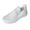 White, variant on Women's Slip On Sneakers, Lightweight Breathable Work Shoes with Non Slip Comfort for Walking and Travel (Black, 9)