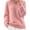 Pink#502, variant on Womens Hoodies Sweatshirts, Fashion Pullover Women's Semi Turtleneck Sweater Long Sleeve Solid Color Pullover with A Base Shirt Autumn And Winter Warm Sweater Green