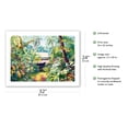 thumbnail image 2 of Old Style - Hawaiian Jungle Surf Shack - From an Original Hawaii Watercolor Painting by Peggy Chun - Bamboo Fine Art 290gsm Paper Print (Unframed) 24x32in, 2 of 4