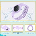 thumbnail image 4 of tag8 Dolphin Smart Watch Tracker Rex for Kids | GPS Location Tracker For IOS, Apple Find My Device | Water‑Resistant with Secure Silicone Strap | Instant Ring Locator | Purple, 4 of 8